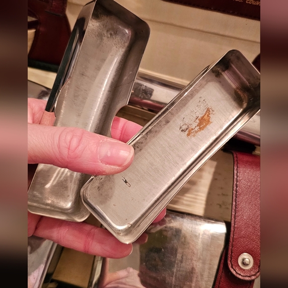 Vintage travel toiletry set 1950s Copper Weeks - Picture 3 of 10